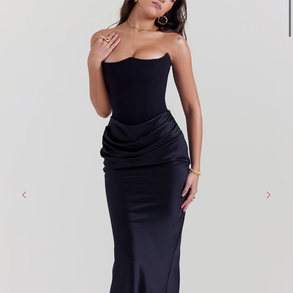 House of CB Black persephone Dress